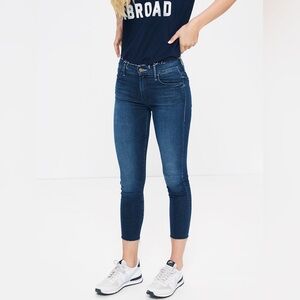 Mother Double Fray Charmer Crop